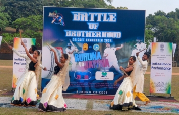 Indian Dance Performance at University of Ruhuna 